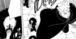 Boruto Chapter 32: Sarada Uchiha Pushed to Breaking Point as Mamushi’s Clone Army Reaches 1000