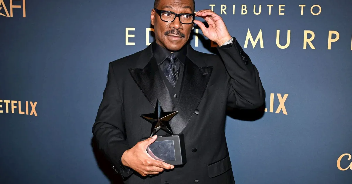 Eddie Murphy Gets Emotional at AFI Life Achievement Award as Kevin Hart, Eva Longoria and Hollywood Stars Pay Tribute