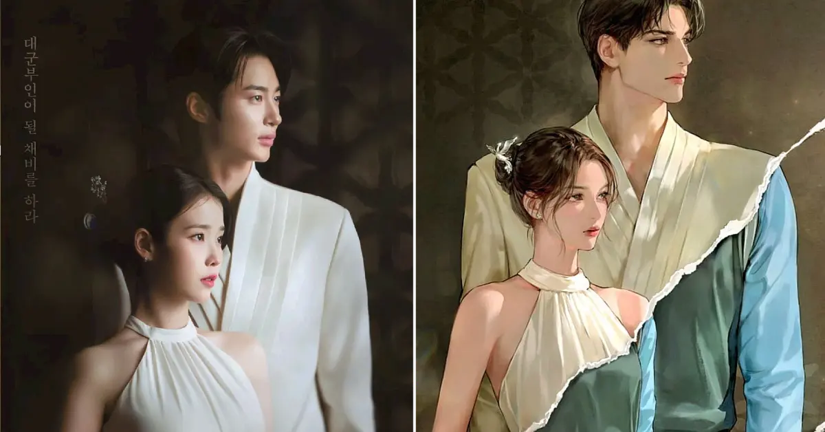 A look at the K drama poster alongside Perfect Crown web novel Images via @mbcdrama pre and X @kakaopage 41kb A look at the K-drama poster alongside Perfect Crown web novel (Images via @mbcdrama_pre and X/@kakaopage)