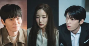 A look at the main characters of Sirens Kiss Image via X @studiodragonKR 61kb Siren’s Kiss Finale Recap and Ending Explained: The Jaw-Dropping Truth About Eun-hyuk No One Saw Coming