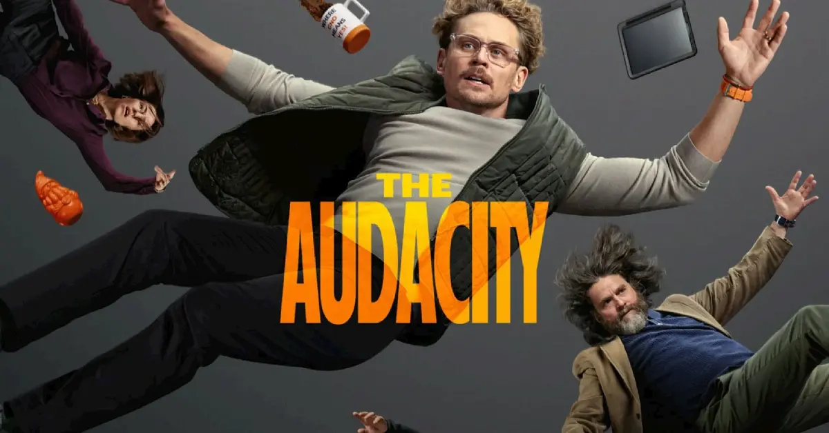 A poster for The Audacity (Image Source: X/@theaudacityamc)