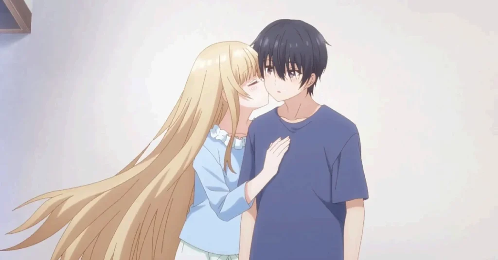 Amane and Mahiru in The Angel Next Door Spoils Me Rotten