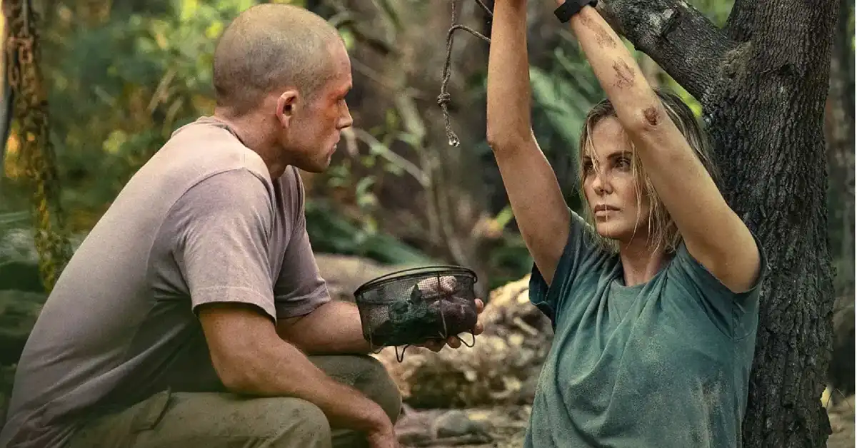 Apex Ending Explained: Charlize Theron’s Sasha Kills Taron Egerton’s Ben During the Final Canyon Climb