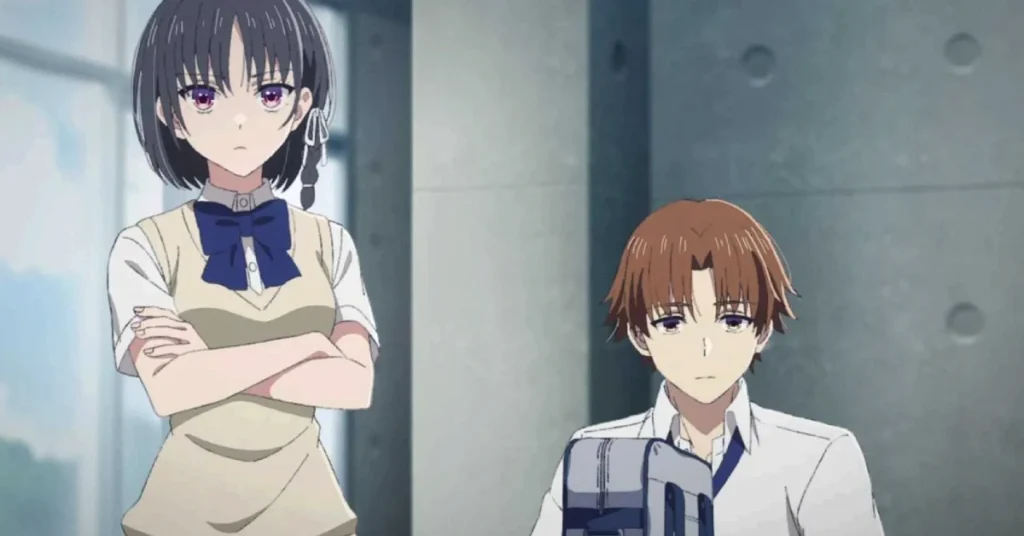 Horikita and Ayankoji in Classroom of the Elite (Source: Lerche)