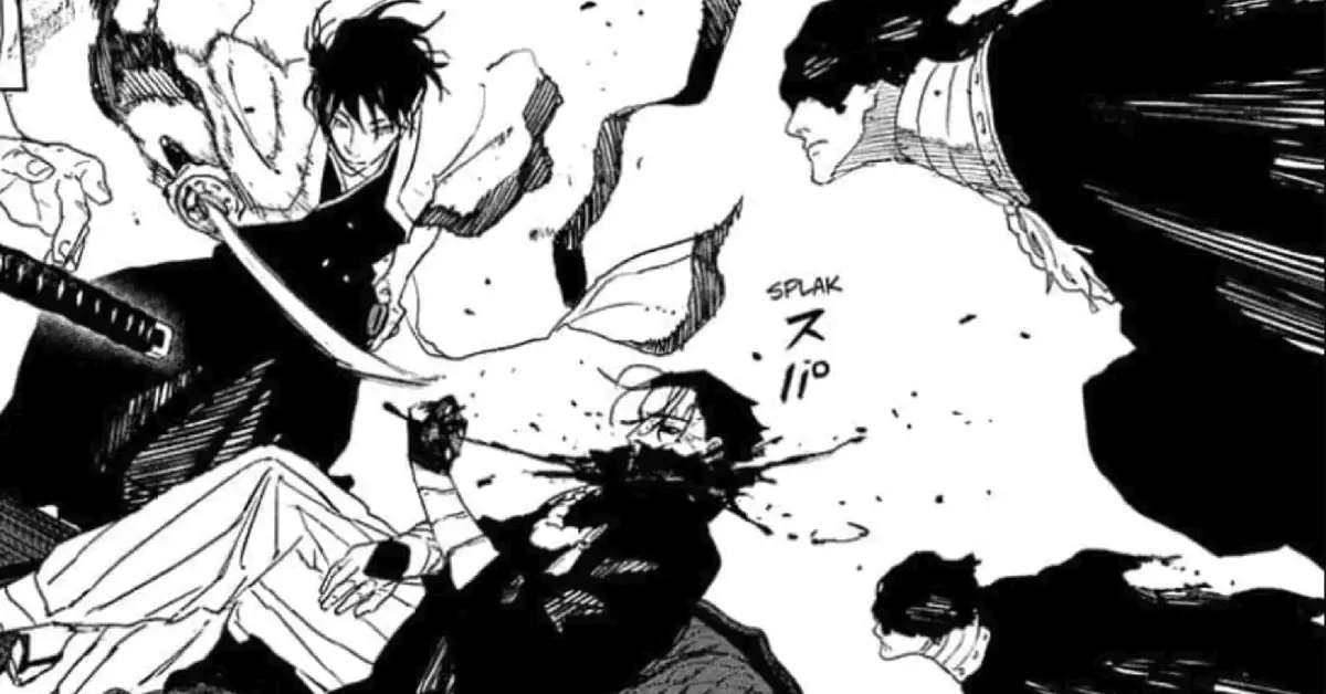 Still from the manga Kagurabachi - Source: Shueisha