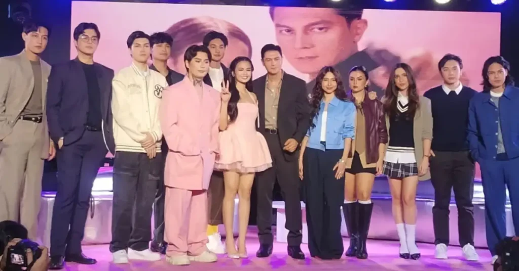 The cast of My Husband Is a Mafia Boss (Image via X/@VivaOnePH)