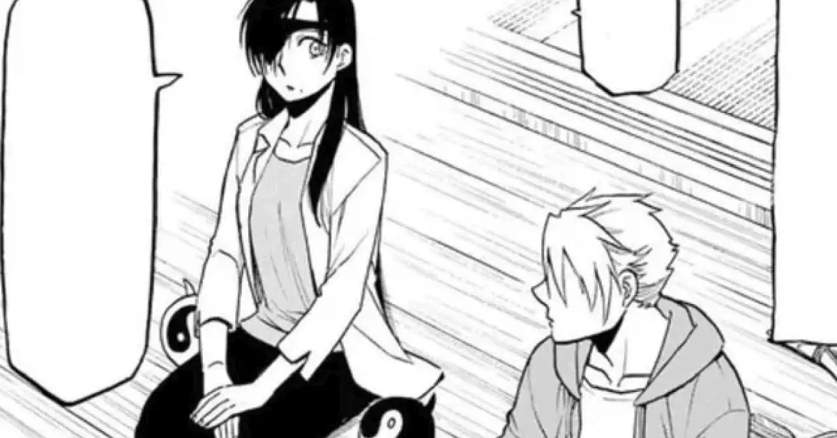 Yuru and Asa in Daemons of the Shadow Realm manga