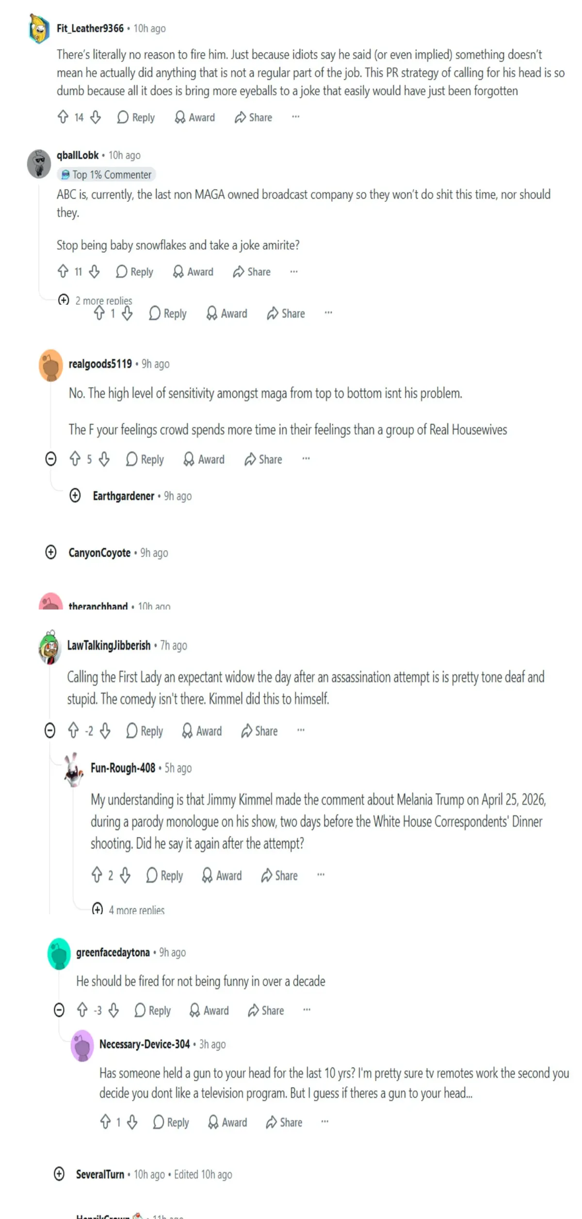 Trump and Melania Demand ABC Fire Jimmy Kimmel Over ‘Expectant Widow’ Joke