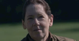Ann Dodd plays Aunt Lydia Clements in The Testaments Image Via Instagram @testamentsonhulu 50kb The Testaments Finale Hints That Aunt Lydia Might Already Be Working With Mayday Resistance