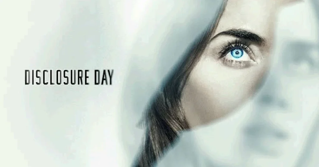 Disclosure day title card (image via universal pictures)