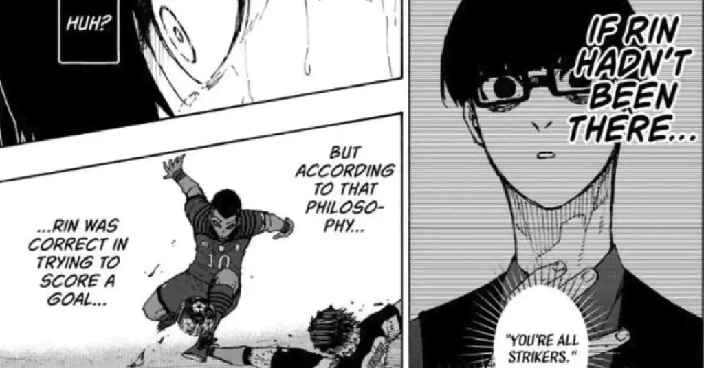 Egos reaction after the match Source K Manga 54kb Ego's reaction after the match - Source: K Manga