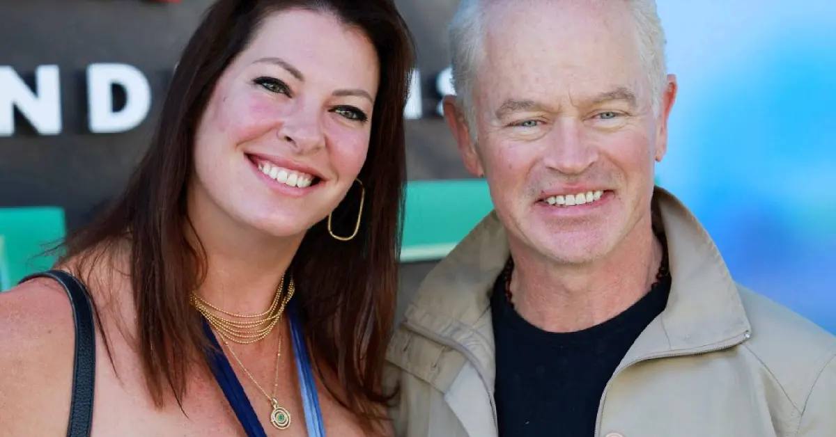 Neal McDonough with his wife Ruve McDonough. Getty images 40kb Neal McDonough with his wife, Ruve McDonough. (Getty images)