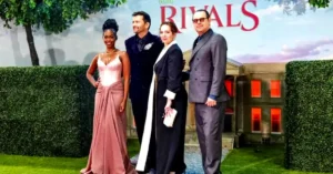 Rivals Season Two World Premiere Arrivals Source Getty 69kb Rivals Season 2 Premiere Explained: Does Tony Baddingham Survive The Fall?
