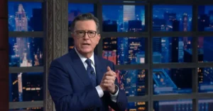 Stephen Colbert’s Final ‘Late Show’ Brings Tears, Laughs and a Middle Finger to CBS