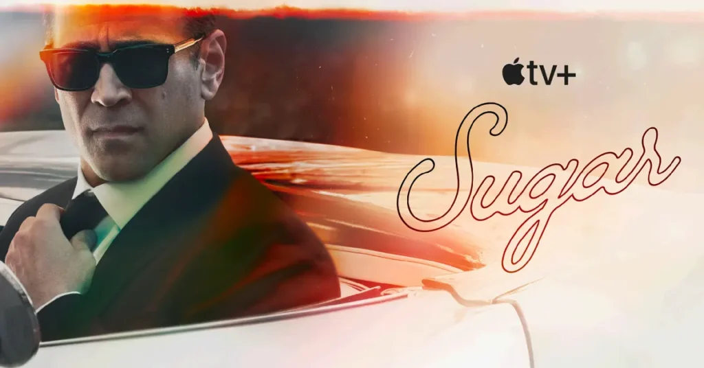 Sugar Season 2 title card (image via apple tv)