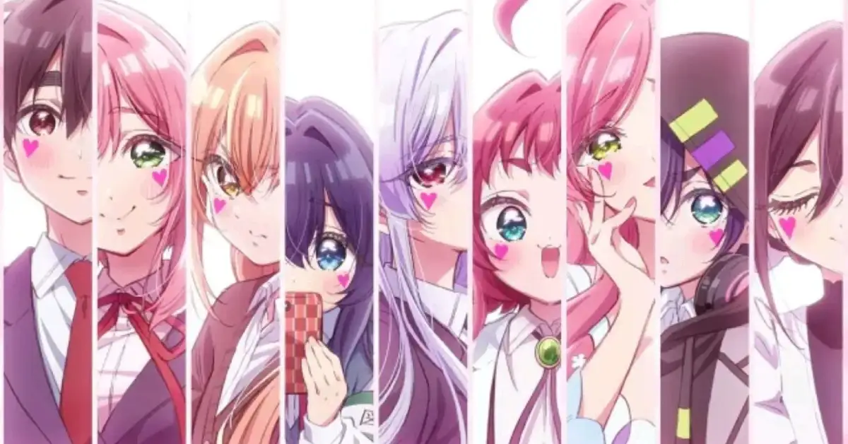 The 100 Girlfriends Season 3 | Key visual from the anime - Source: Bibury Animation Studios