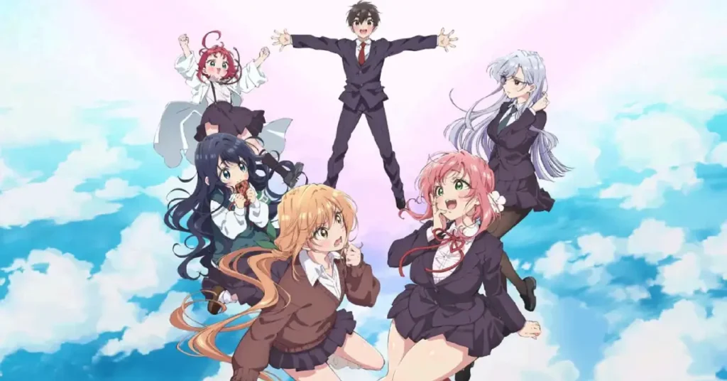 The 100 Girlfriends Season 3 | Key visual from the anime - Source: Bibury Animation Studios
