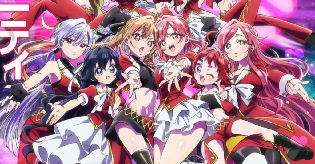 The 100 Girlfriends Season 3 | Key visual from the anime - Source: Bibury Animation Studios
