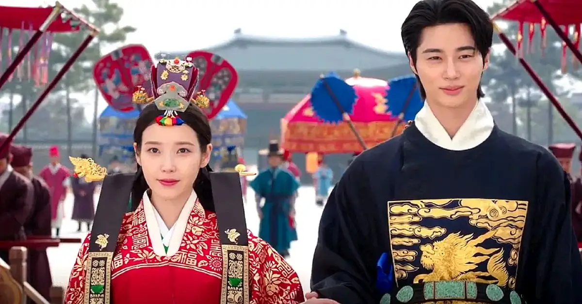 The royal wedding of Hui-ju and I-an Perfect Crown episode 7 recap (Image via Disney+)