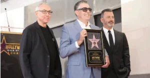 nexus image 40kb Adam Carolla Gets Hollywood Walk of Fame Star on His 62nd Birthday as Jimmy Kimmel Gets Emotional