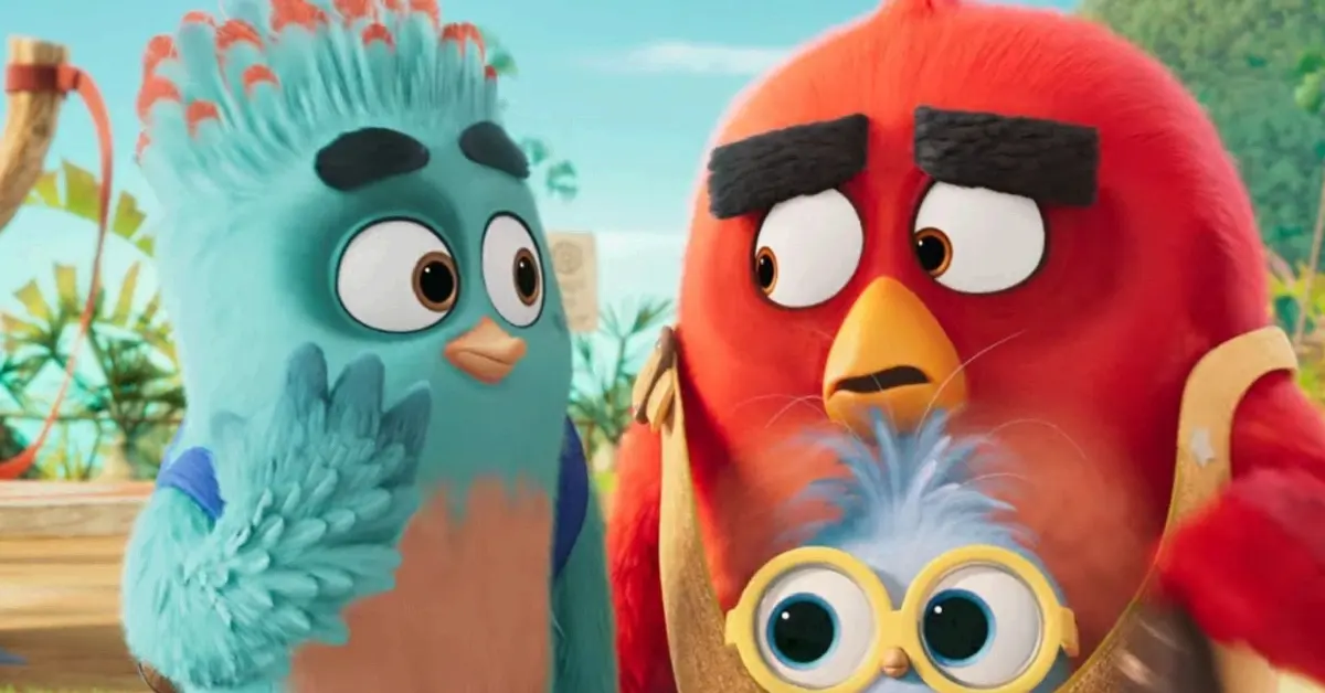 Angry Birds Movie 3 trailer teases Red navigating through fatherhood (Image Via YouTube/@paramountpictures)