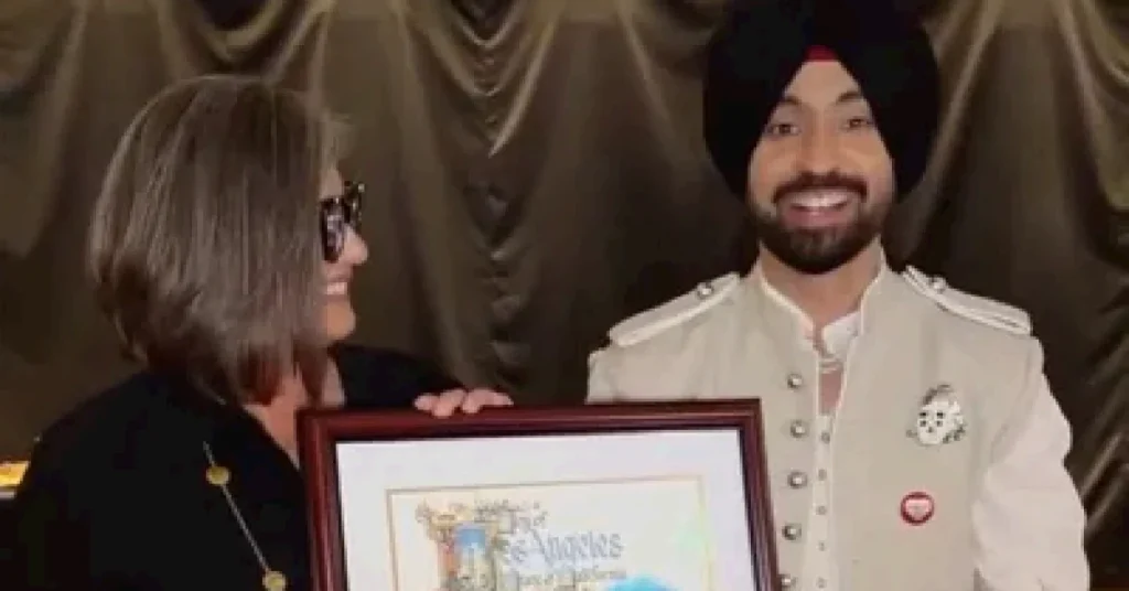 Diljit Dosanjh gets a major global honour as Los Angeles announces Diljit Dosanjh Day.