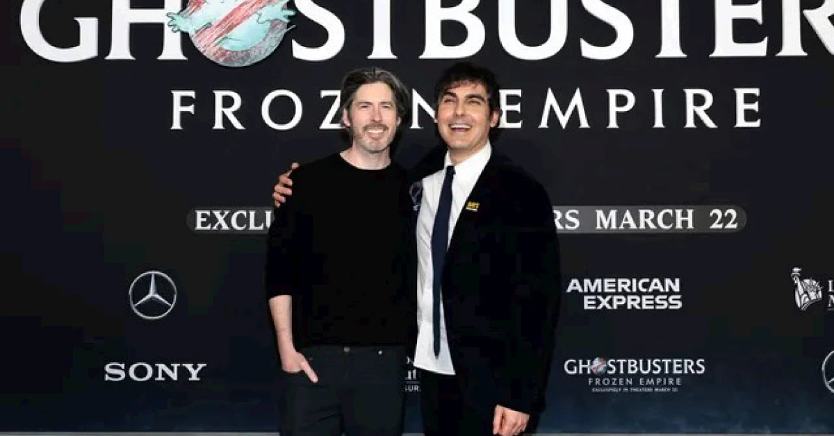 Ghostbusters executive producers Jason Reitman and Gil Kenan - Source: Getty