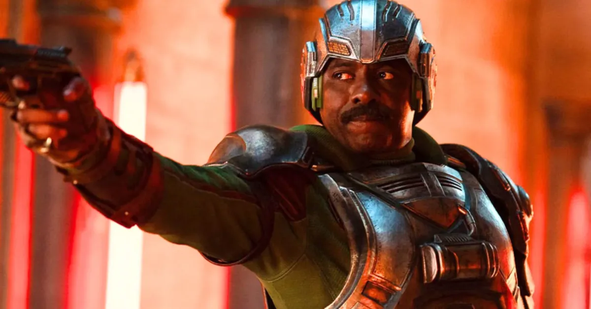 Idris Elba as Man at Arms Image via Amazon MGM Studios Idris Elba as Man-at-Arms (Image via Amazon MGM Studios)