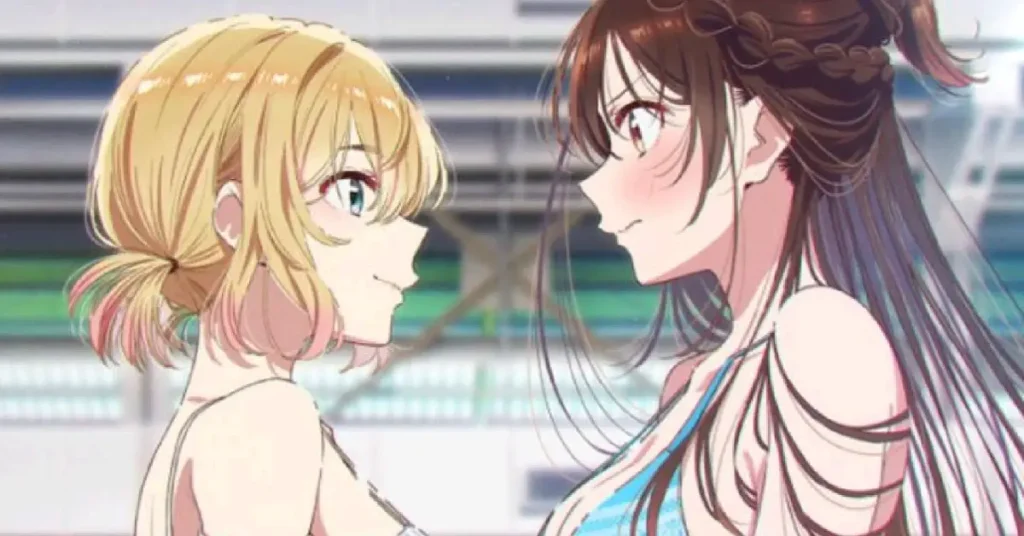Mami and Chizuru image via twitter/@kanokari_anime