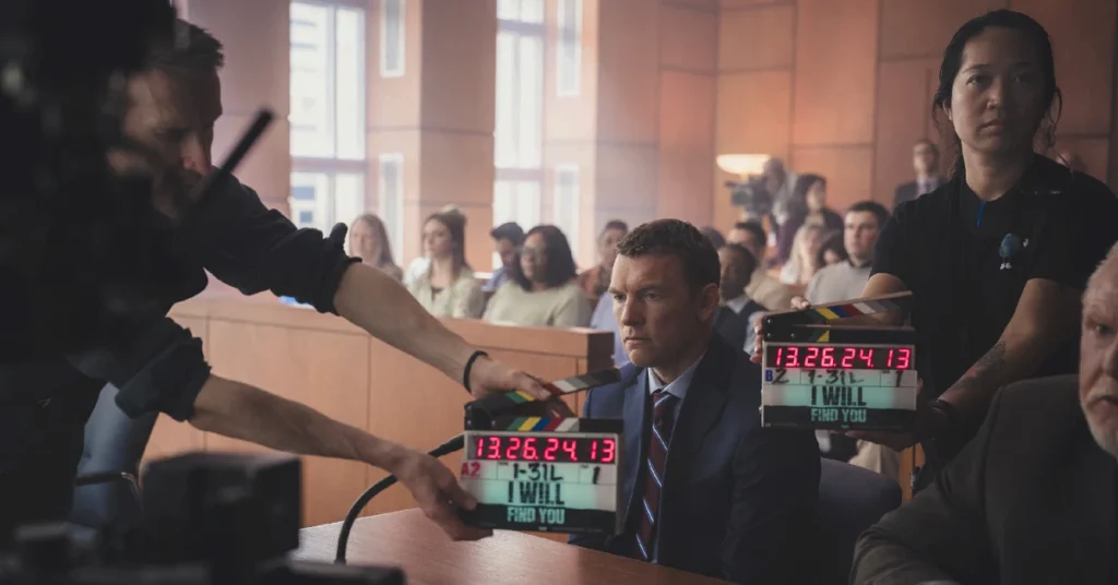 Sam Worthington as David Burroughs in 'I Will Find You,' | Christos Kalohoridis/Netflix