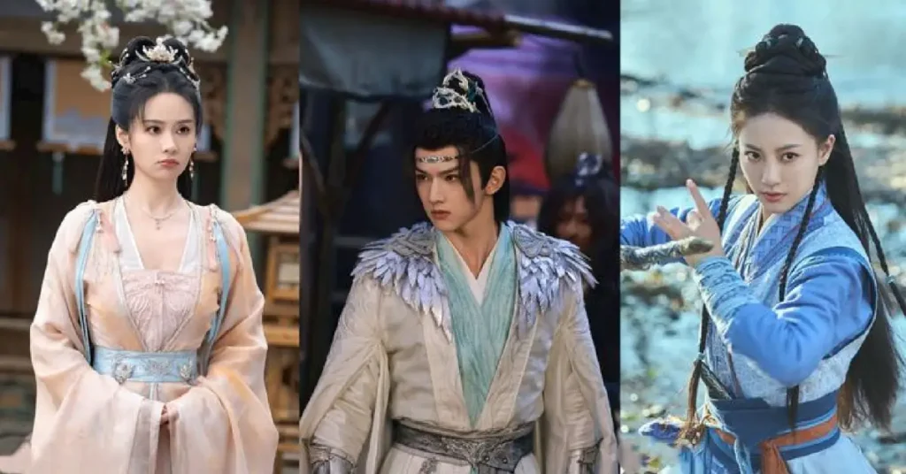 The supporting cast of The Eternal Fragrance C-drama (Image via X/@YoukuOfficial)