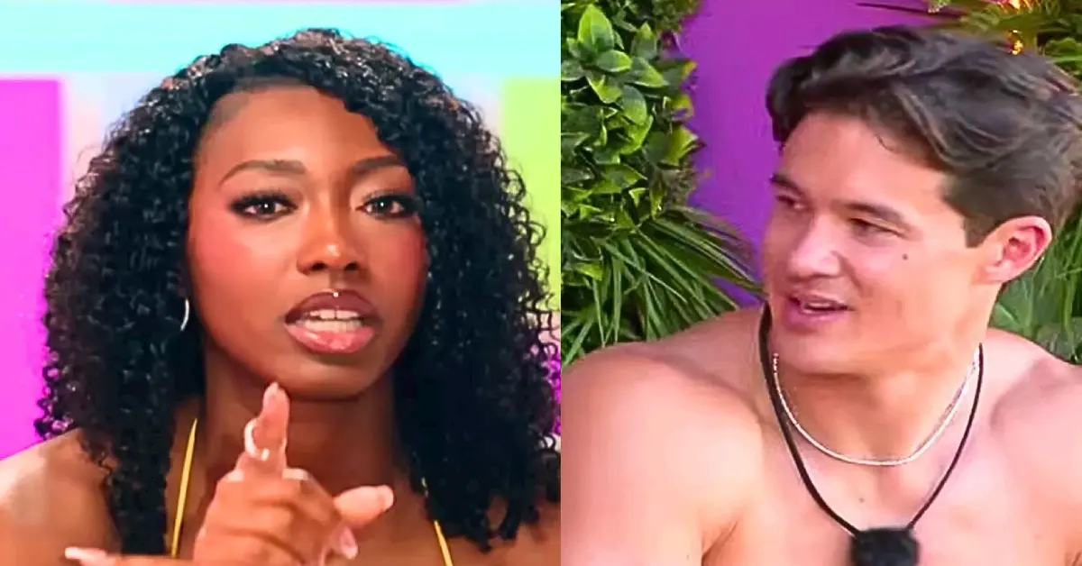 nexus image 46kb Aniya in Love Island USA (Image Via YouTube/@Peacock), Carl in Love Island USA (Image Via Instagram/@loveislandusa)