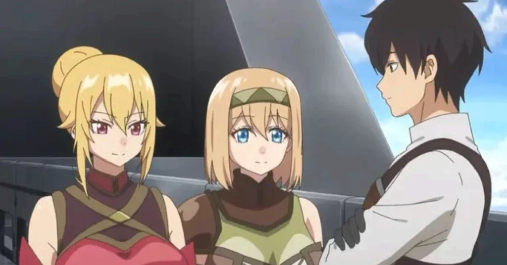 Angelica, Olivia, and Leon in Trapped in a Dating Sim Season 2 - Source: Studio ENGI