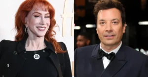 Getty 1 Kathy Griffin Claims She’s Banned From Jimmy Fallon’s Show, Slams Host for Booking Conor McGregor