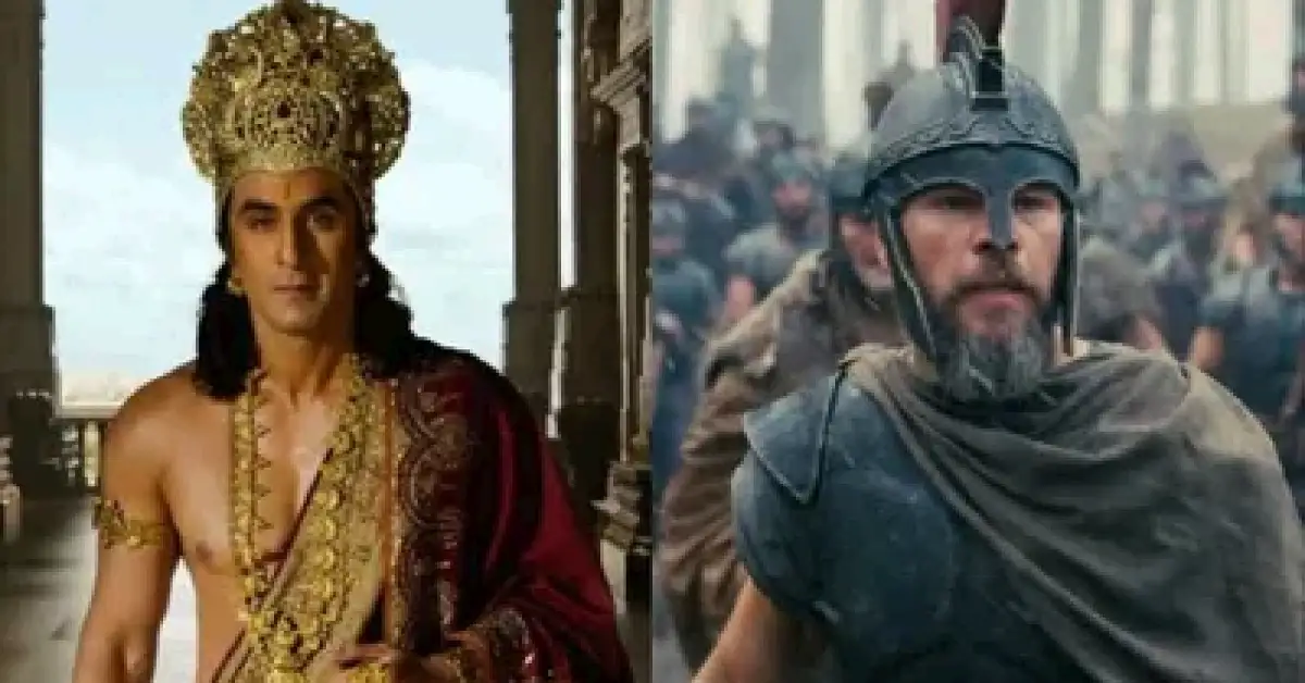 Ranbir Kapoors Ramayana compared to with Christopher Nolans The Odyssey. 41kb Ranbir Kapoor's Ramayana compared to with Christopher Nolan's The Odyssey.
