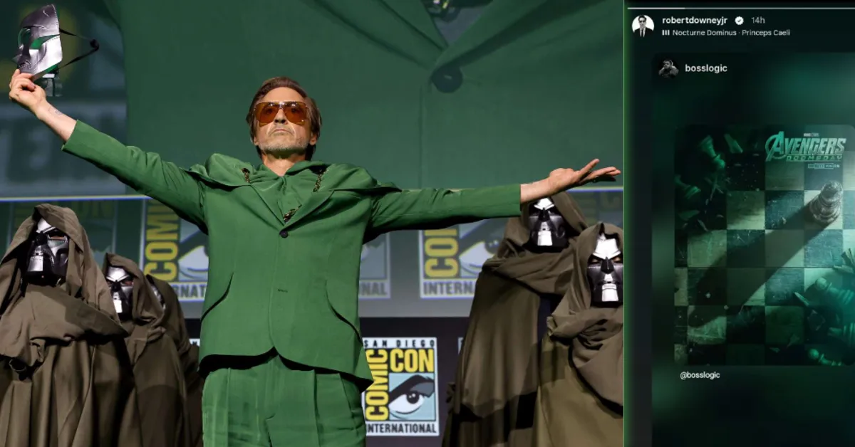 Robert Downey Jr Robert Downey Jr. Shares Chess Art That Matches Avengers Doomsday Ending Rumors