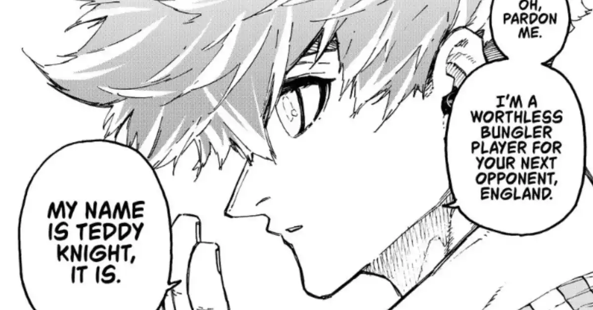 Teddy introduces himself to Blue Lock Source K Manga Teddy introduces himself to Blue Lock - Source: K Manga