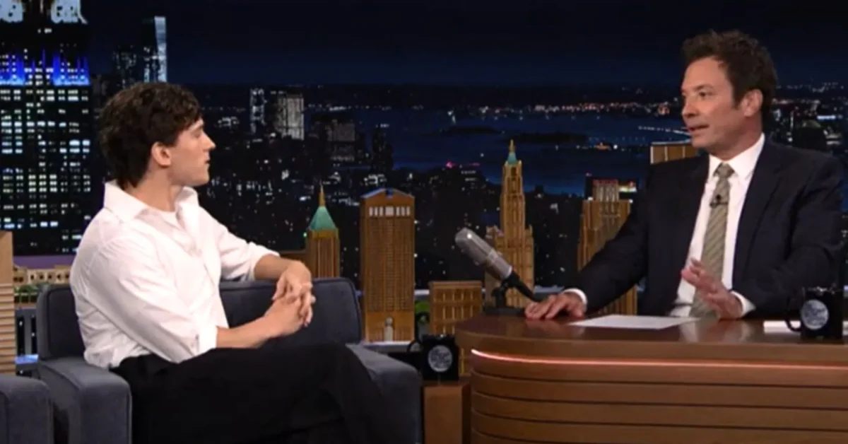 The Tonight Show Starring Jimmy Fallon Image via YouTube @The Tonight Show Starring Jimmy Fallon Tom Holland Confirms Erling Haaland Ghosted His Dinner Invite, Shares Monaco GP Story on The Tonight Show
