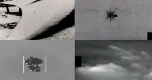 UAP recorded in the Pentagon Files Image via YouTube ABC News 40kb Pentagon Releases New UFO Files: Pilot Describes Close Encounter With Mysterious Object