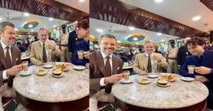 UAP recorded in the Pentagon Files Image via YouTube ABC News 70kb Christopher Nolan, Tom Holland, and Matt Damon Enjoy Chai Break Before The Odyssey Mumbai Premiere