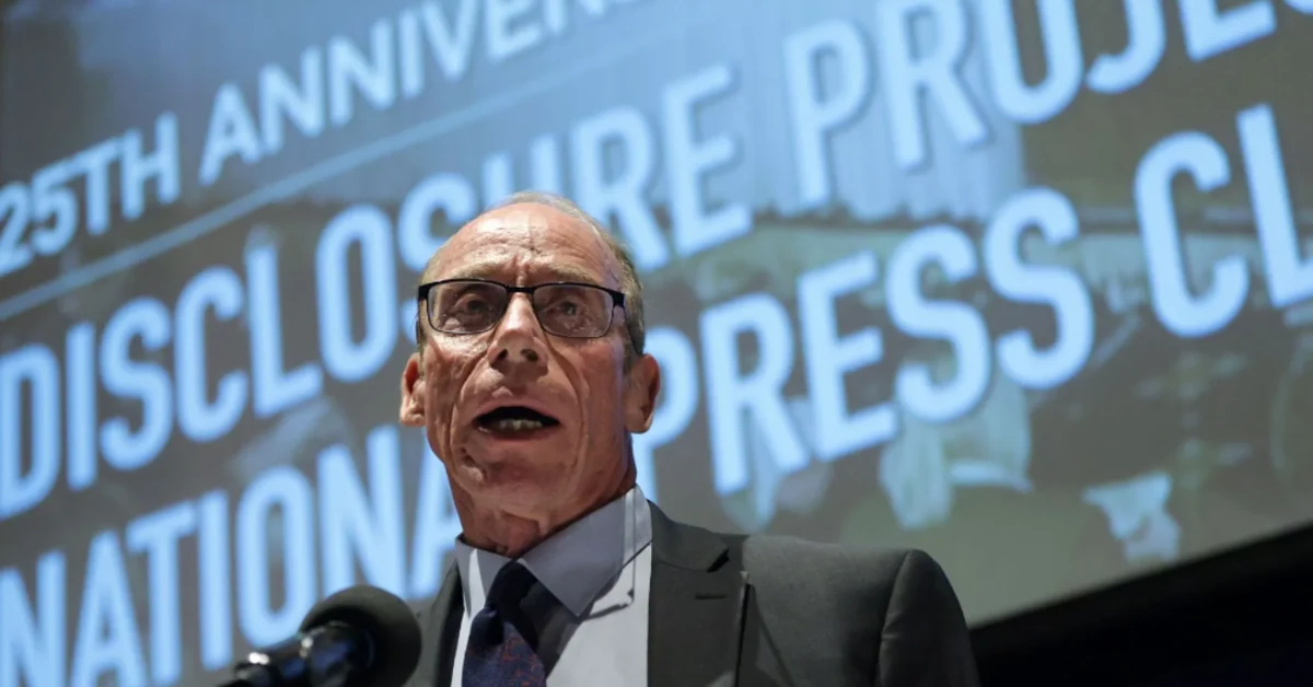 UFO Experts Mark The Disclosure Projects 25th Anniversary Source Getty UFO Experts Mark The Disclosure Project's 25th Anniversary - Source: Getty