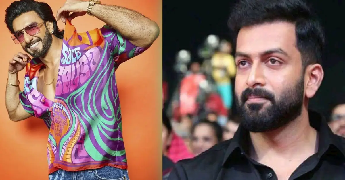 Prithviraj Sukumaran Names His Favorite Ranveer Singh Performance, Skips Dhurandhar