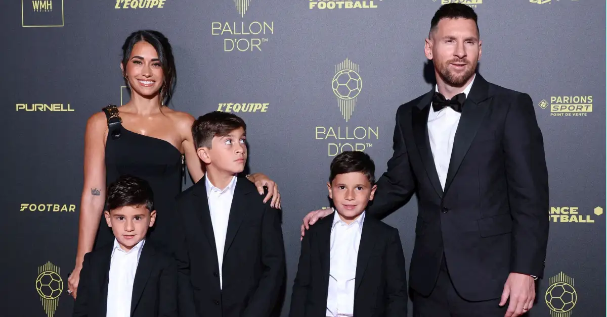 Antonela Roccuzzo and Lionel Messi with sons Thiago Messi and Mateo Messi Roccuzzo and Ciro Messi Roccuzz Source Getty 42kb Jorge Messi Passes Away at 68: The Pillar Behind Lionel Messi’s Legendary Career