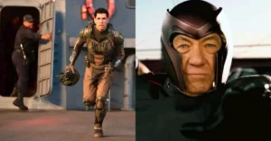 Danny Ramirez and Sir Ian McKellen Images via Marvel and Disney 64kb Danny Ramirez Says Working With Sir Ian McKellen on Avengers Doomsday Was a Pinch-Me Moment