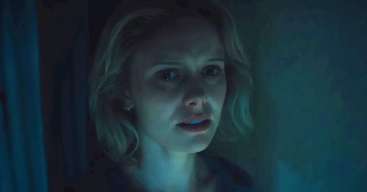 Gemma in Insidious Out of the FurtherImage via YouTube @sonypictures 48kb Insidious: Out of the Further Final Trailer Brings Demons Into the Real World