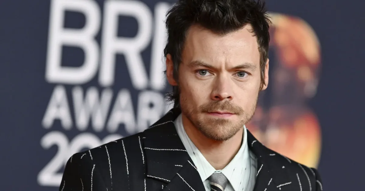 Harry Styles at The BRIT Awards 2026 Arrivals Source Getty Harry Styles Questions Website Tests That Ask ‘Are You Human?’ in New Interview