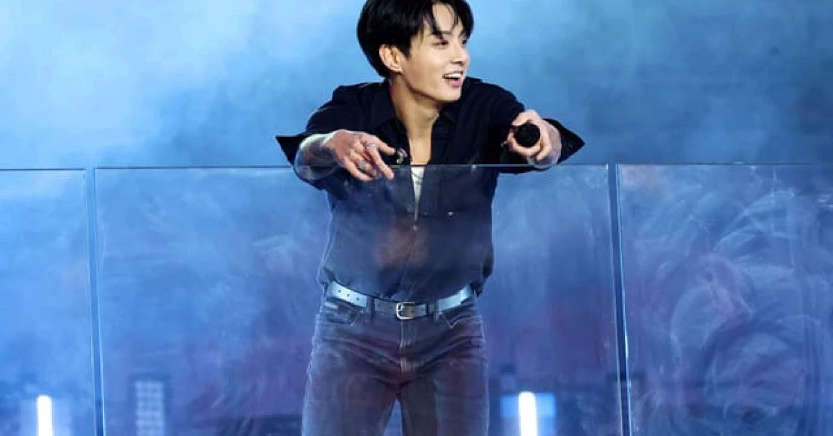 Jung Kook Live At TSX Times Square Source Getty 53kb Jeon Jungkook Wins Most Handsome Man Alive 2026 Title With Over 31 Million Votes
