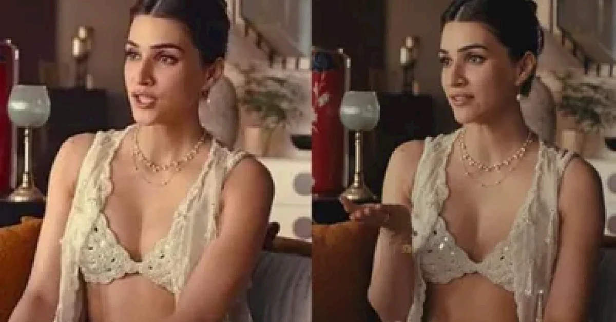 Kriti Sanon Raksha Bandhan Ad Outfit Sparks Heated Online Debate Among Viewers