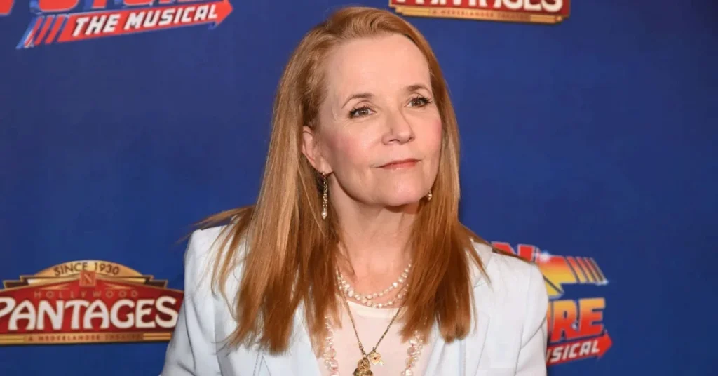 Lea Thompson attends the Opening Night Performance Of "Back To The Future - the Musical" - Source: Getty