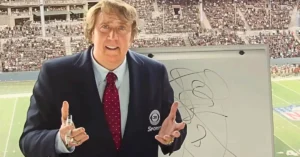 Nicolas Cage in Madden Image via YouTube Prime Video 63kb Nicolas Cage’s John Madden Biopic Moves Theatrical Release Earlier by One Week